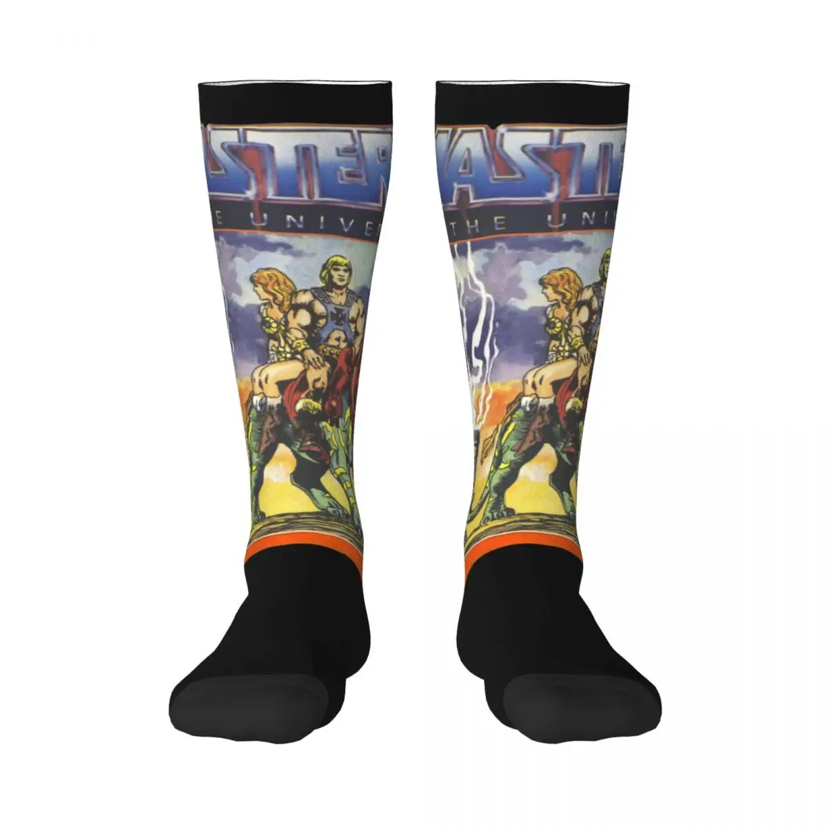 

He-Man And The Masters Of The Universe Skeletor Vintage 6 Color contrast socks Stockings Sarcastic Funny Adult Stockings