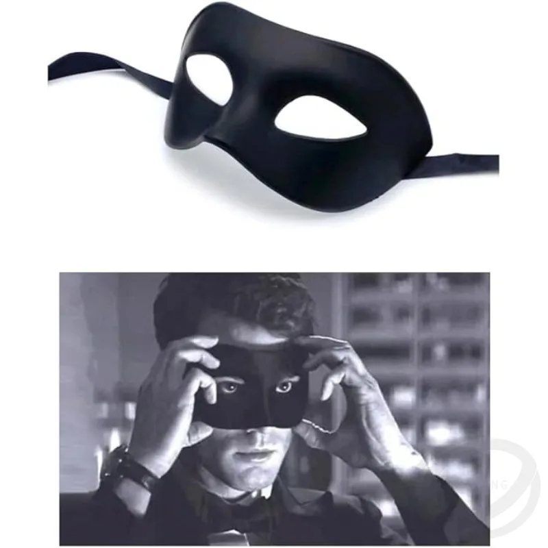 Elegant Black Masquerade Mask