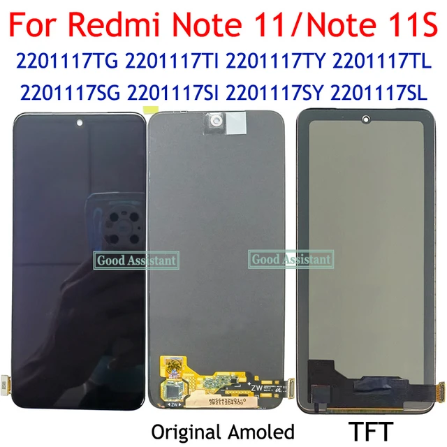 Original For Xiaomi Redmi Note 11S 5G 22031116BG LCD Display Touch Screen  Digitizer For Redmi Note11S 2201117SG 2201117SI LCD - AliExpress