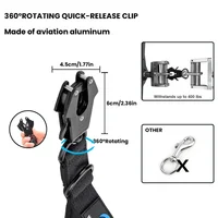 Pet collar, dog neck leash, nylon traffic lead, large dog, military leash, short walking rope, metal buckle, puppy accessories 5