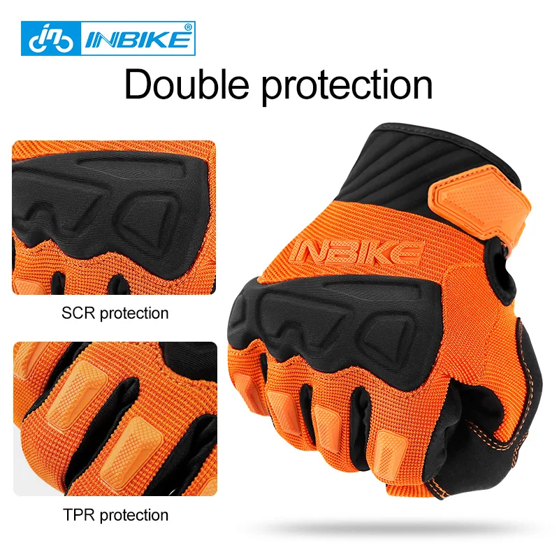 INBIKE Men's Cycling Gloves Touchscreen MTB Cycling Bicycle Riding Gloves for Men Bike Sports Gloevs Motorcycle MTB Accessories 2