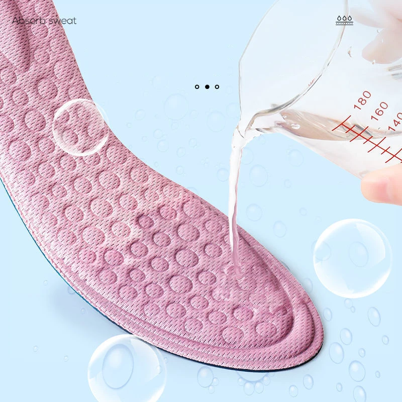Förhöjd innersula EVA Memory Foam Andas Massage Komfort För Dam Skor Inläggssulor fotvårdsinsats Tillbehör_voghion.com