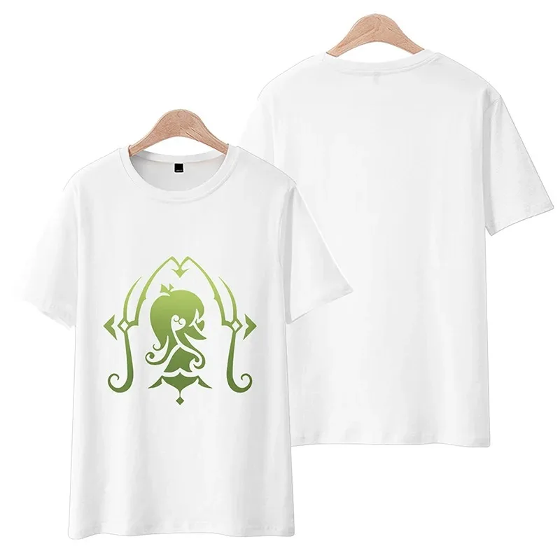 Anime Genshin Impact Wanderer 3D Print T Shirt Women Men Summer O-neck Short Sleeve Funny Tshirt Graphic Tees Streetwear Cosplay