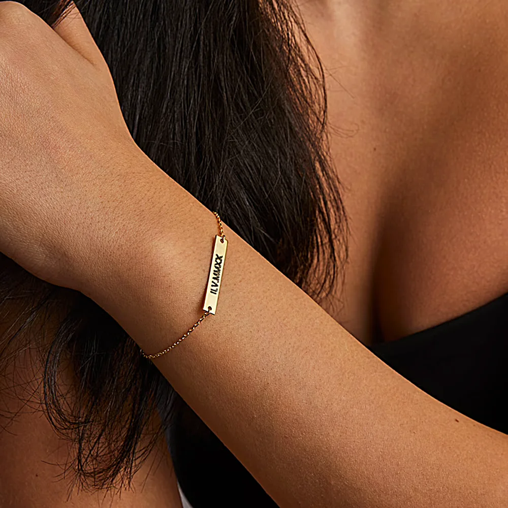 Рисунок 5 - Браслет с гравировкой имени для женщин и мужчин