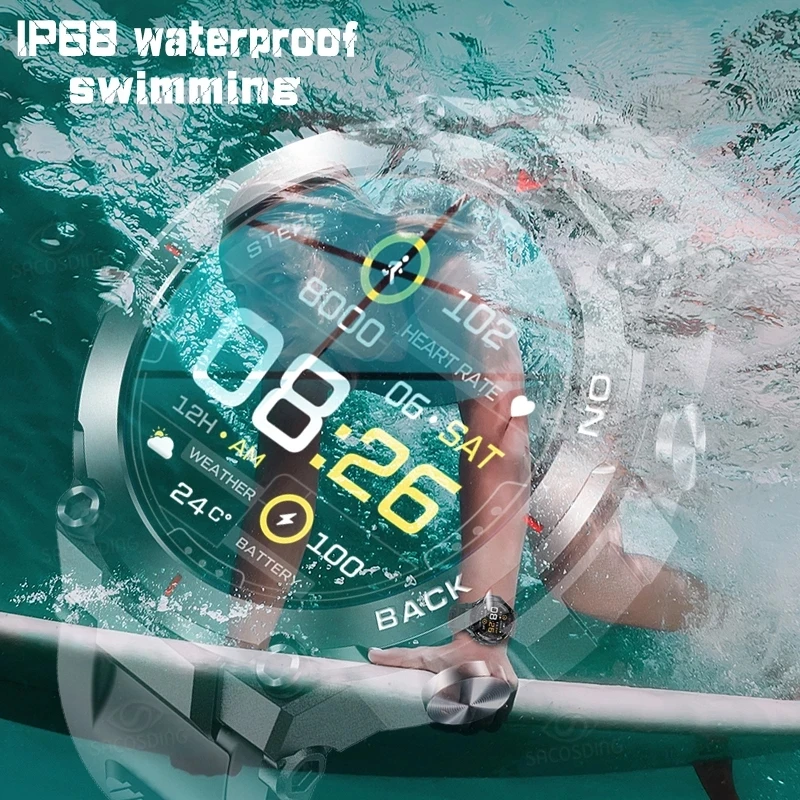 Smartwatch Reloj Inteligente K37 Deportivo gps tracker + film