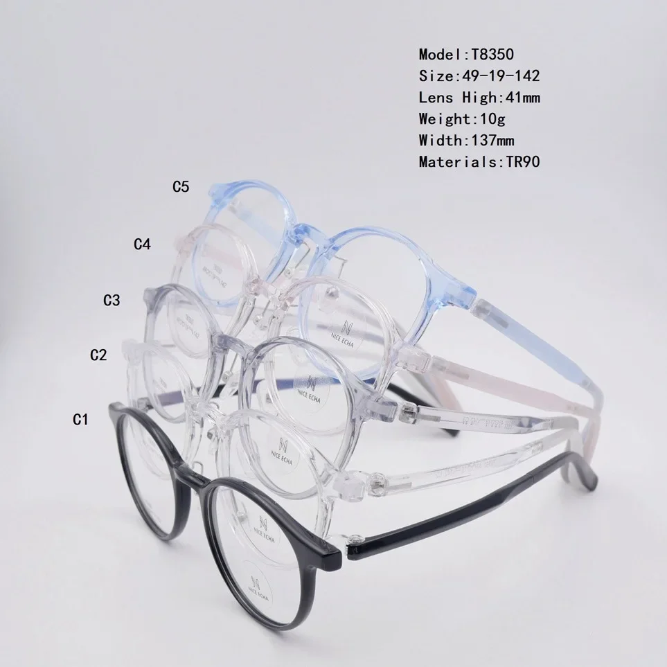 Kid's Size Trad Children Student TR Glasses Frame For Child Eyeglasses Frames Men Women Girl Boy Children Glasses Frame T8350