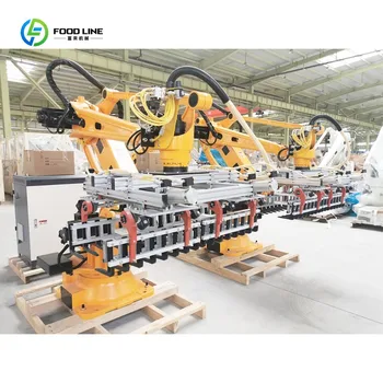 Braccio Robotico Automatico Personalizzato per Pallettizzazione con Telecamera Visiva e Controllo del Movimento, Attrezzatura per Linea di Produzione Industriale