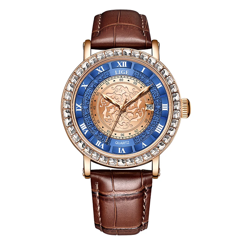 Rose Gold Blue