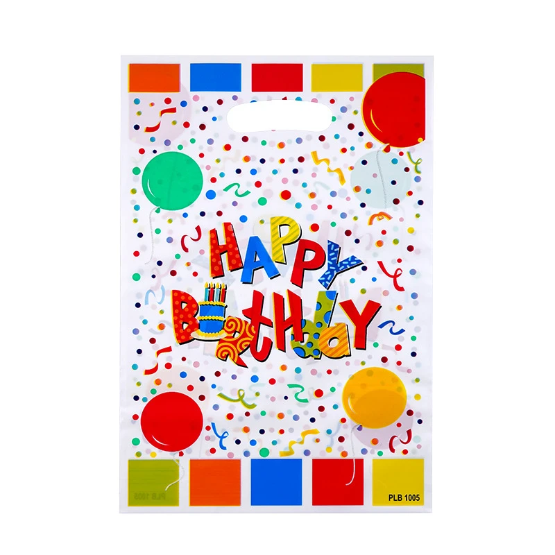 Description Picture 3 of item10/20/30Pcs Color Printed Gift Bags Wedding Birthday Party Favor Pouch Loot Bags Packing Bags for Kids Birthday Pouch