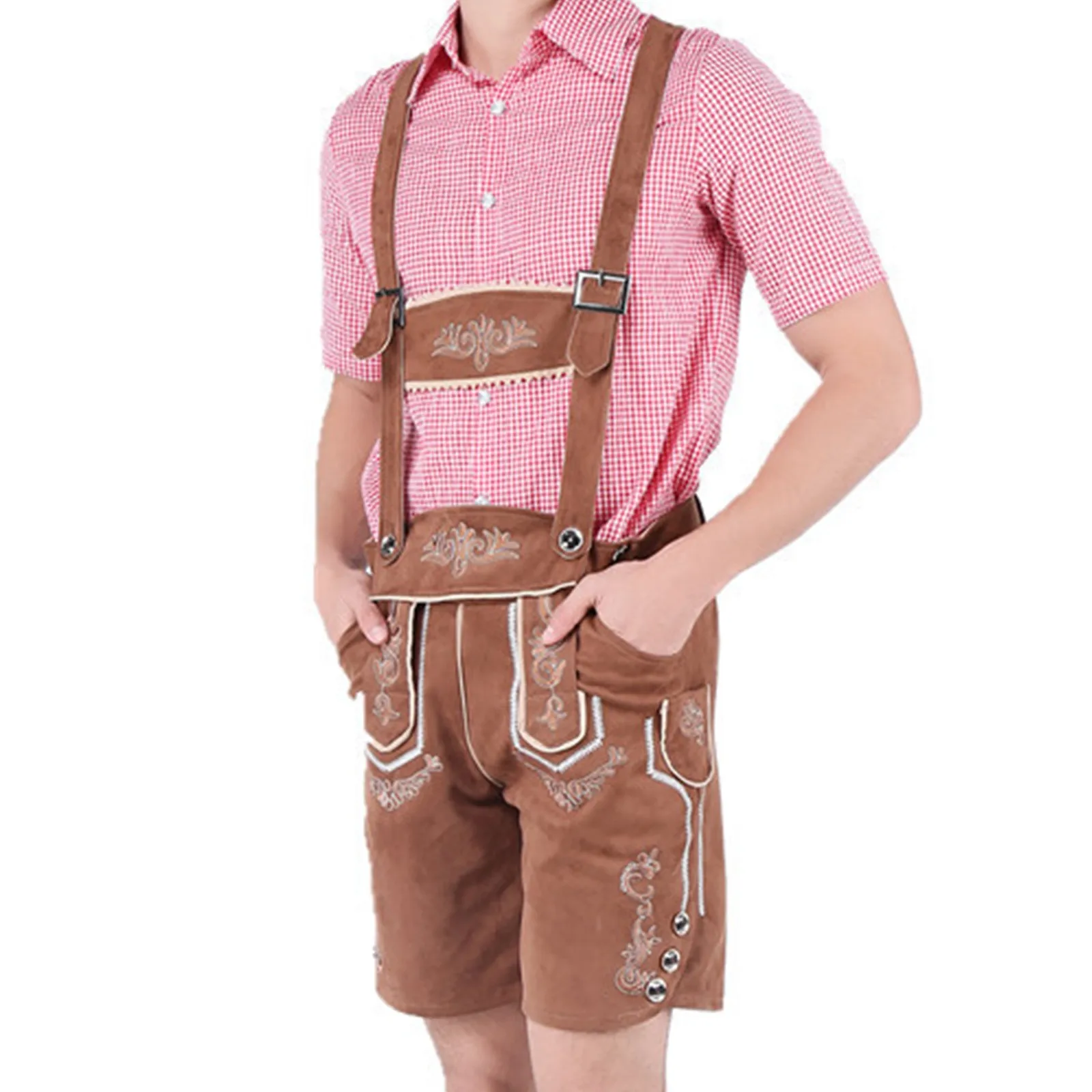 

Брюки с подтяжками и подтяжками в стиле унисекс для немецкого пивного фестиваля, праздничный Косплей-костюм, платья с ведьмой в готическом стиле