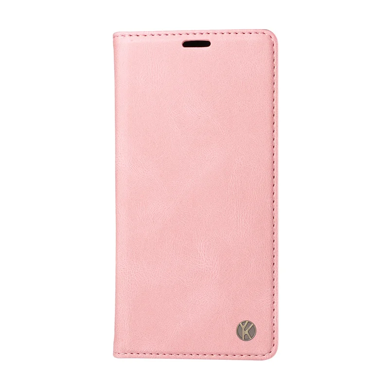 Magnetic Leather Flip Wallet Case - Premium Book-Style Cover