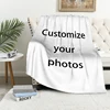 DIY Throw Blanket Sofa Winter Bed Blankets for Beds Furry Fluffy Soft & Throws Baby Fleece Custom Nap Anime Flannel Children's 1