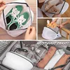 Mesh Laundry Bag Washing Machine Shoes Bag with Zips Travel Shoe Storage Bags Protective Clothes Storage Box Organizer Bags 5