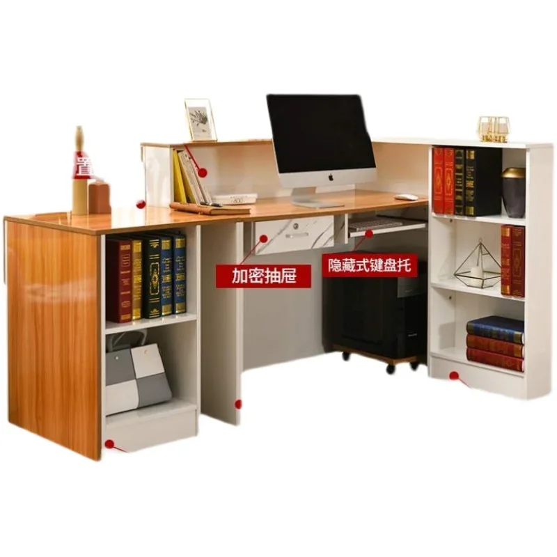 Church Pulpit Moveable Help Desk Shop Counter Furniture Luxury Exhibitor Glass Pulpito Reception Salon Beauty Modern Wooden Bar