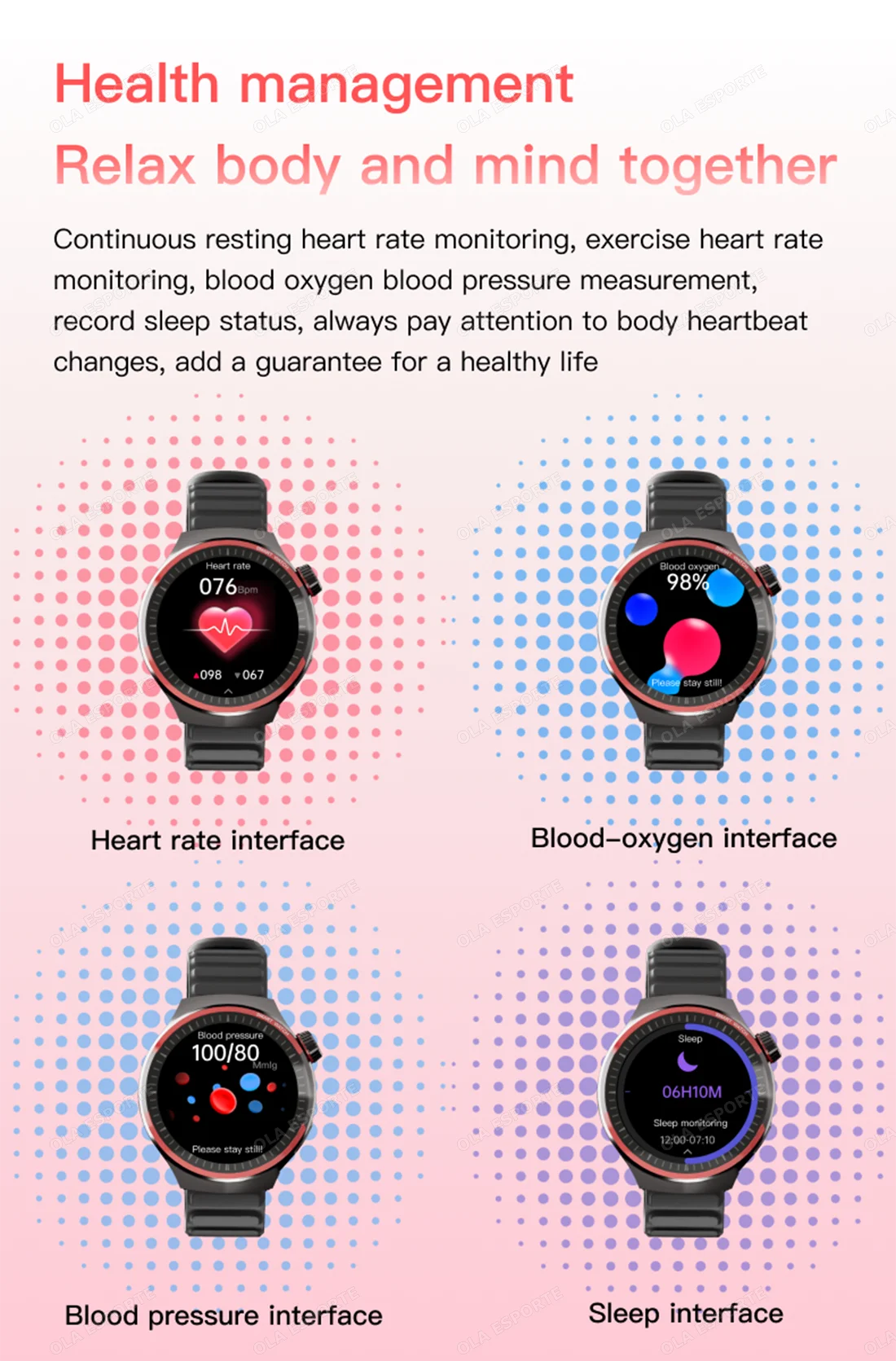 Blood Pressure Samsung Galaxy Watch Active O2 Fitness Tracker