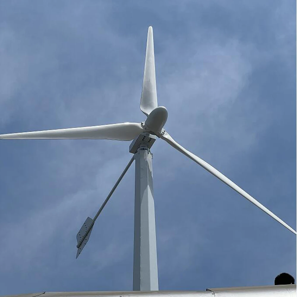 Latest Design 8KW 10KW 15KW Windmill 12v 24v 48V 96V New Energy 3 Blades Horizontal Wind Turbine Generator For Multiple Use