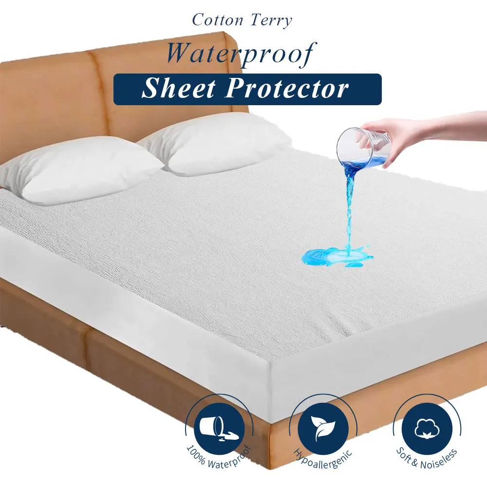 Protège-matelas matelassé éponge