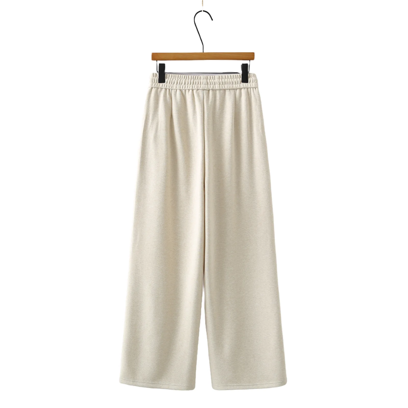 XXXXXL Fashion Plus Size Women's Straight Pants New Autumn And Winter Style Wool High Waisted Casual Trousers 5011