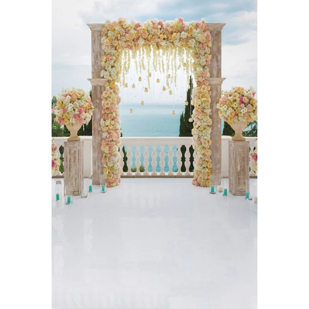 Yeele Wedding Scenes Photocall Marriage Flowers Baby Birthday Photography Backdrop For Photo Studio
