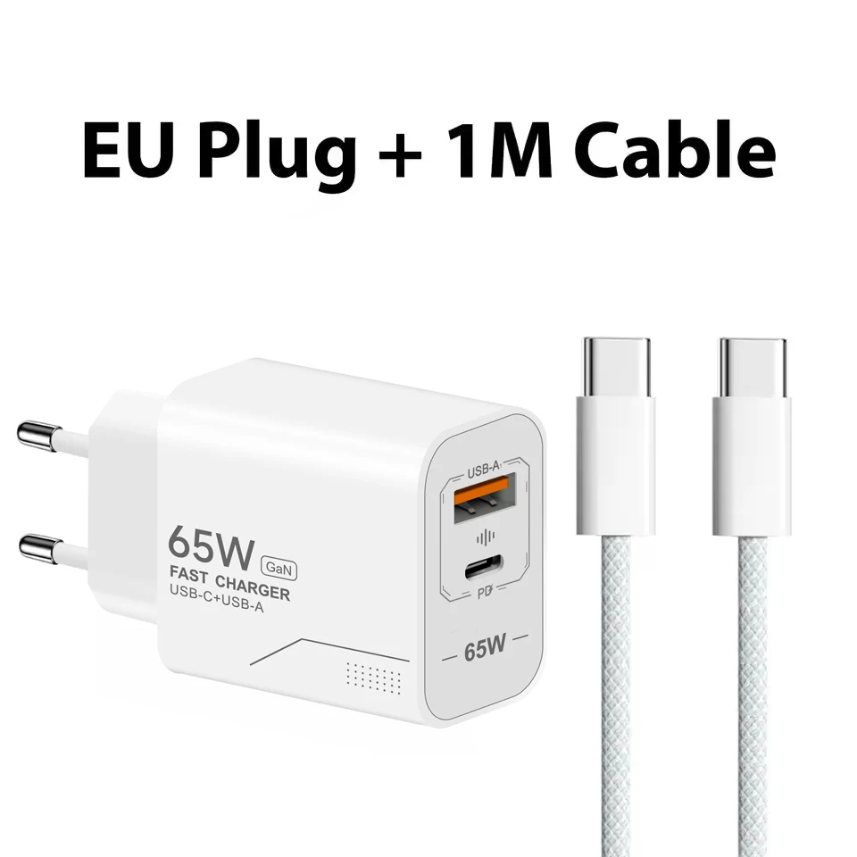 EU charger and cable