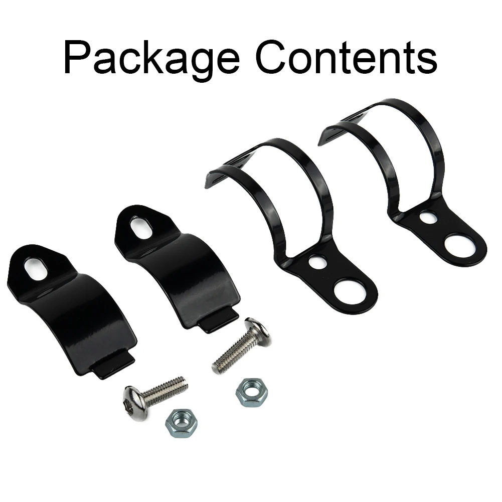 TurnSignalSignalLightBracket2pcs8335CMAluminumAlloyBlack