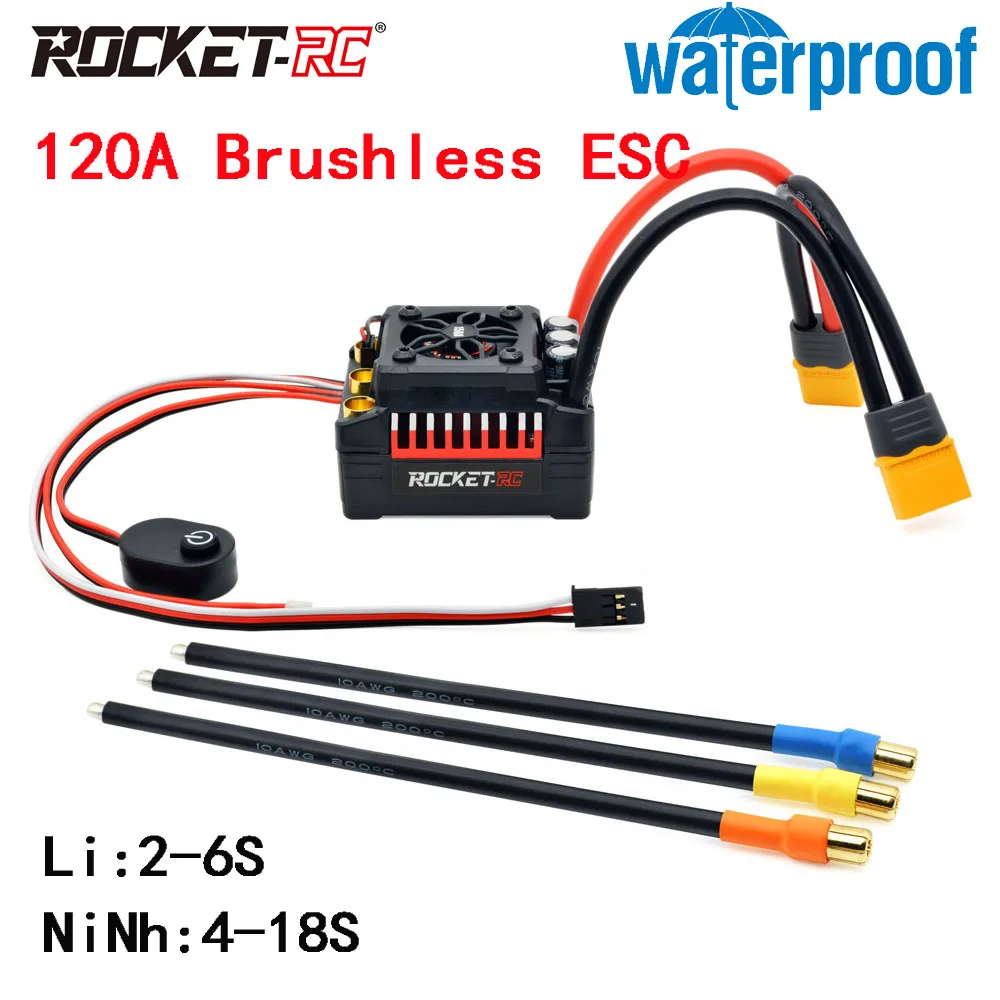 ROCKET-RC 130A ESC 6V/5A BEC 新品未使用 ROCKET-RC 130A ESC 6V/5A BEC 新品未使用 ROCKET-RC Brushless