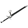 22cm The Witchers Enhanced Edition White Wolf Steel Long Sword Butcher of Blaviken Exotic Beast Game Metal Sword Weapon Gift Toy 5