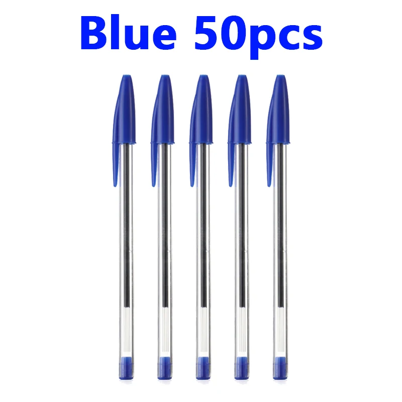 Blue 50Pens(1Box)
