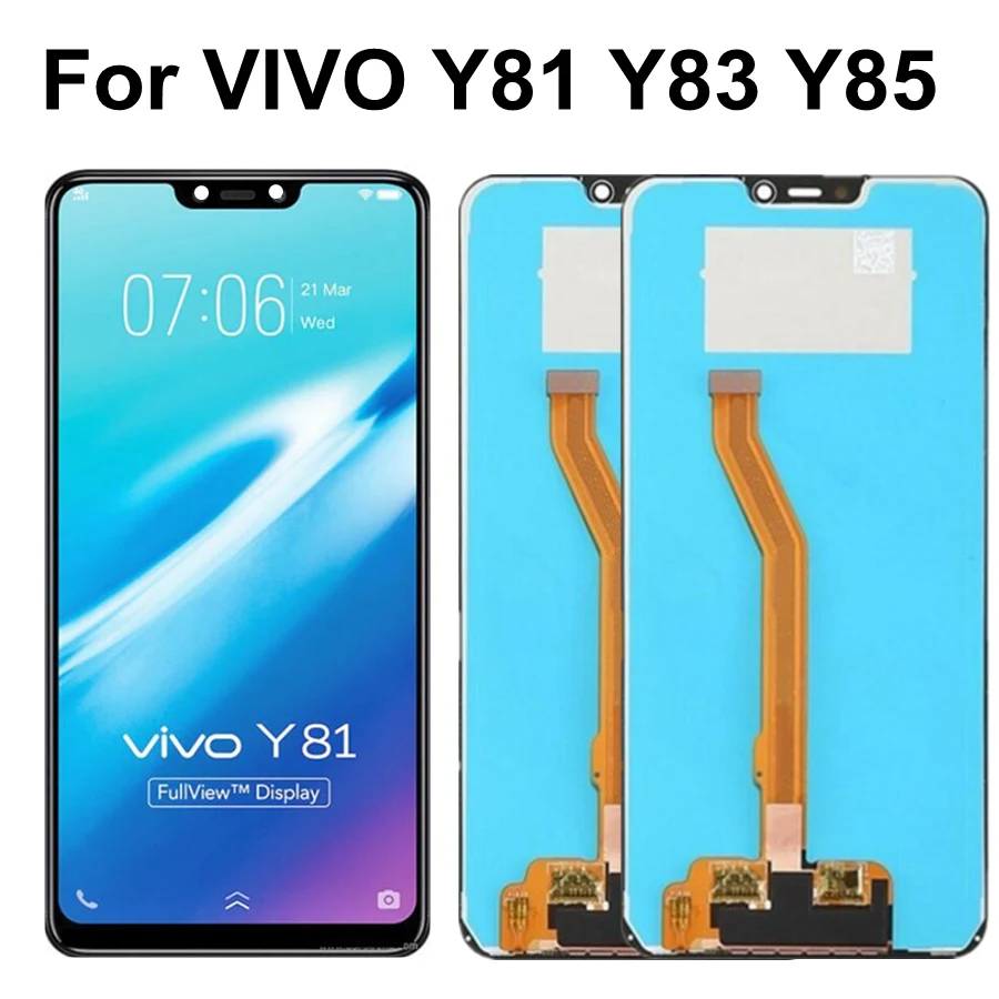 

ЖК-дисплей 6,22 дюйма для VIVO Y81, Y81S, Y83, y85, сенсорный экран, дигитайзер, полная сборка, замена