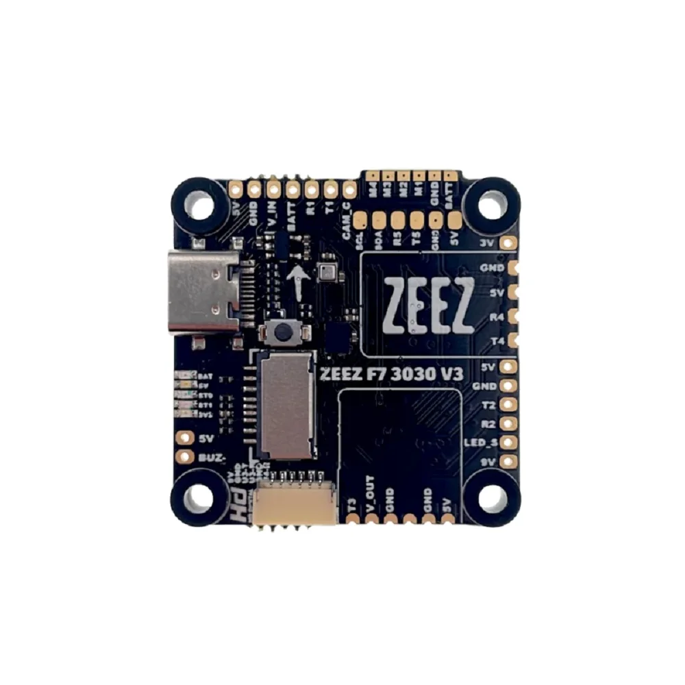 

ZEEZ F7 3030 Flight Controller V3 8 Motor Output Dji HD System Ready Flight Controller With An On-Board For RC FPV Racing Drone