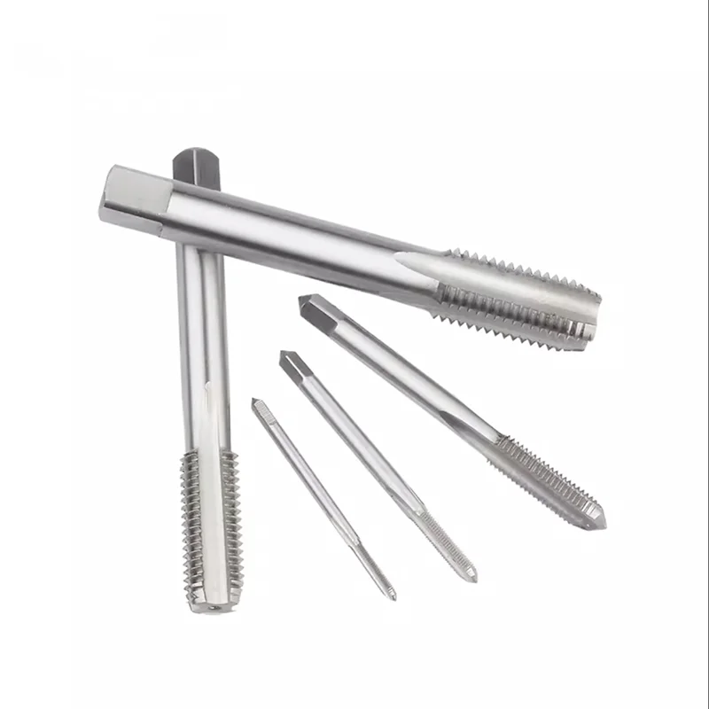 1PCS HSS 미국산 정밀 직선 홈 가공 플루트 탭 UNC UNF UNS 9/64 11/64 15/64 5/16 3/8 7/16 1/2 오른손잡이용 탭