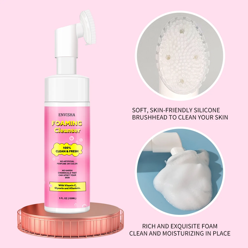 ENVISHA Face Oil Control Cleansing Skin Care Foaming Cleanser