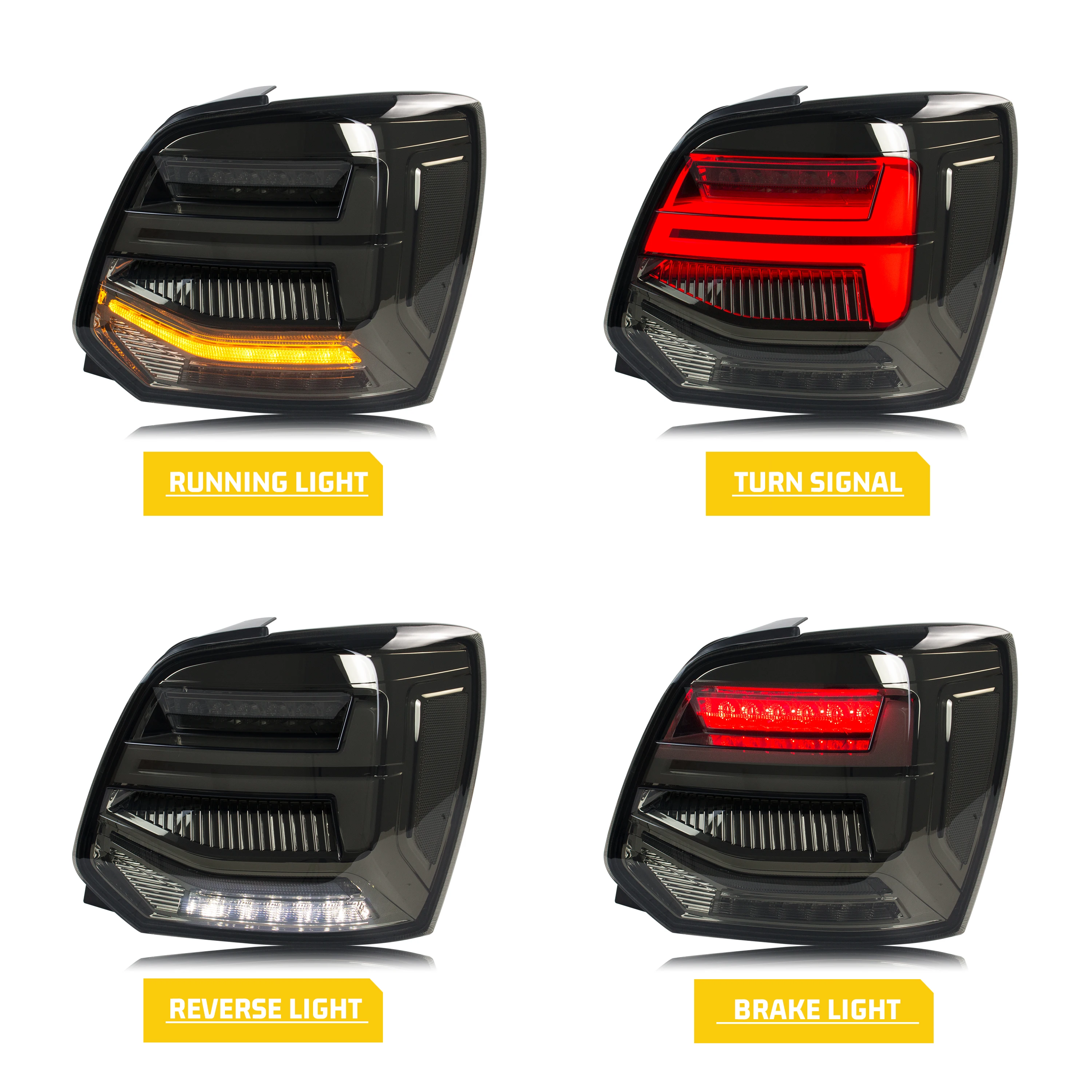 LED テールライトフォルクスワーゲン VW ポロ 6C 2011-2021