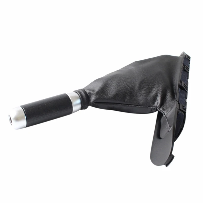 Car Console Handbrake Handle Panel With Handbrake Boot For MINI Cooper F55 F56 F57 Countryman Armrest Box Cover