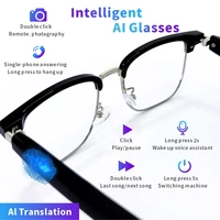 SENBONO Smart Glasses AI Translation Glasses 100+ Languages Real-time Translation Bluetooth Music Built-in Mic & Speakers - Image 2