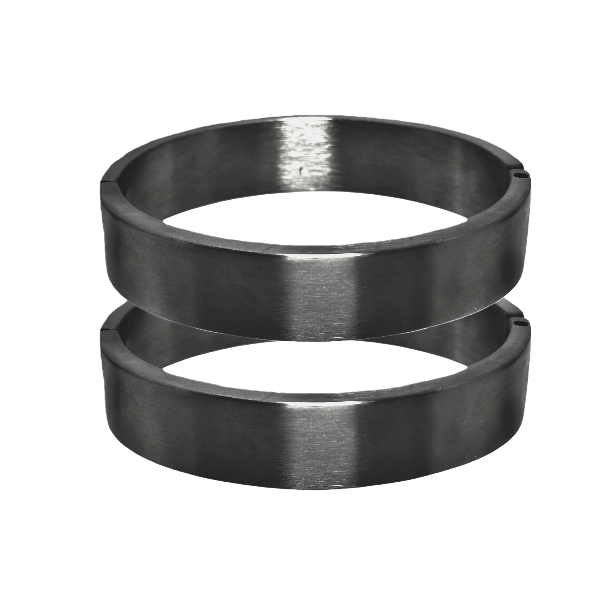 Stainless Steel Lockable Wrist Cuff Bangle Bracelets for Men Fashion Jewelry Accessory