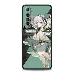 Hu Tao Genshin Impact Premium Silicone Phone Case - Black Cover for Realme C25 (A1)