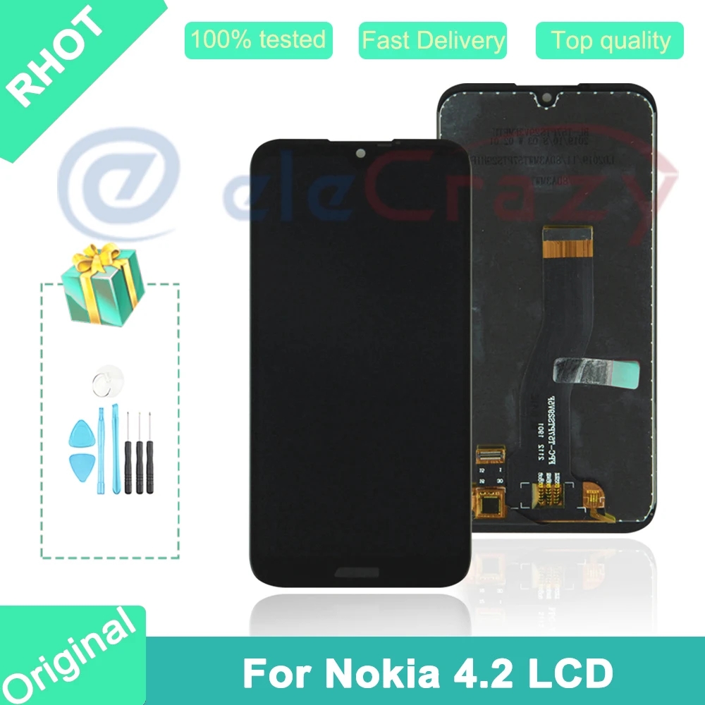 

5.71'' LCD Display for For Nokia 4.2 N4.2 TA-1184 TA-1133 TA-1149 LCD Touch Screen Digitizer Assembly for Nokia 4.2 Display