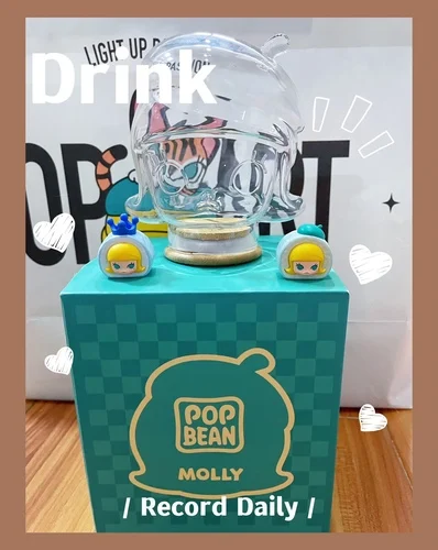 thumbnail image 1 of Pop Bean Lucky Star Series Original Cute Anime Figure Doll Kawaii Desktop Ornaments Collect Model Mystery Box Girls Gift, 1 of 5