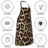 Leopard Skin Aprons for Women with Pockets Cooking, Baking, Kitchen, Chef, Men's Apron 5