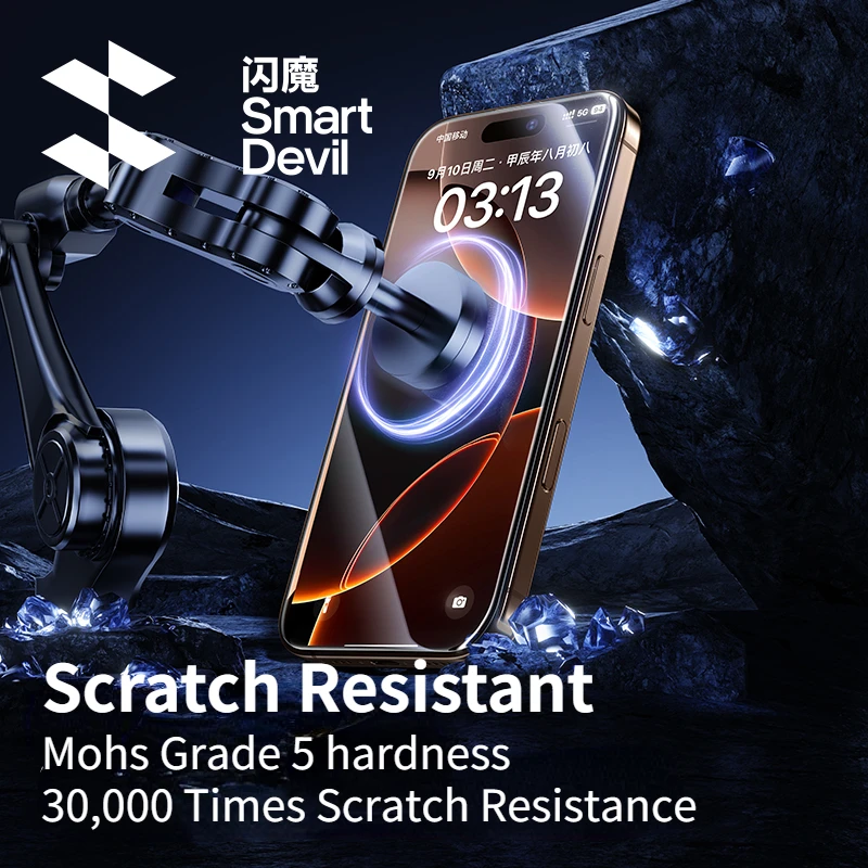 SmartDevil Dust-Free HD Tempered Glass Screen Protector, Full Cover Dustproof Film