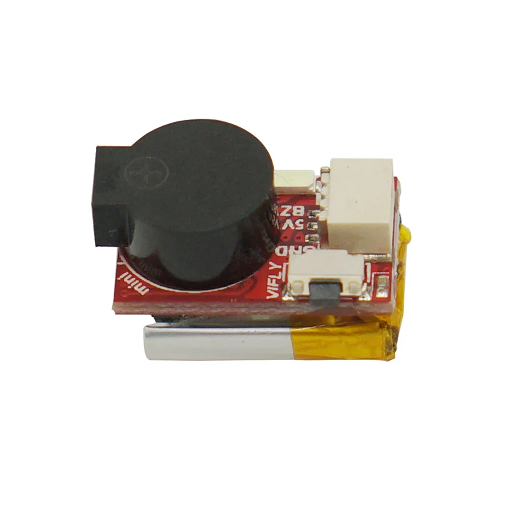 VIFLY Finder Mini Buzzer Perte pour Drone FPV - Test de l'alarme sonore 100dB, éclairée et émettant un signal pour localiser le drone perdu.