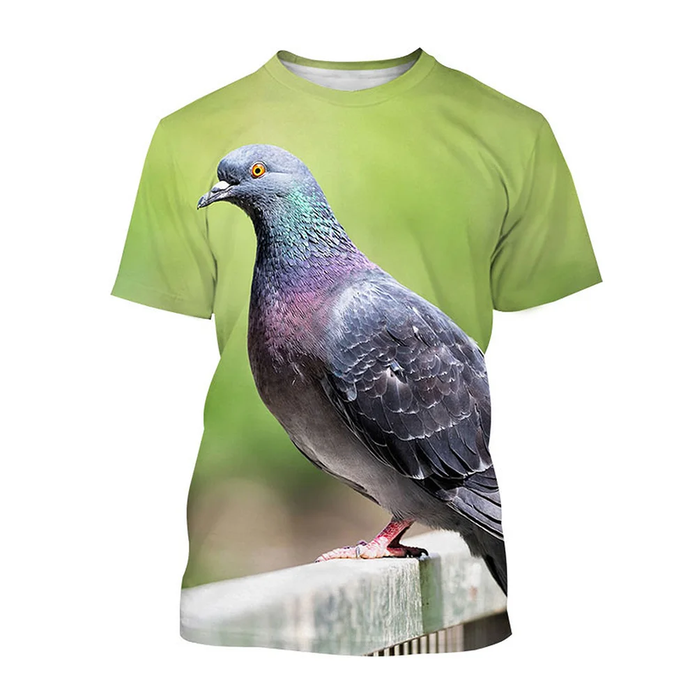 3D Print Short Sleeve T Shirt Streetwear Oversized Top