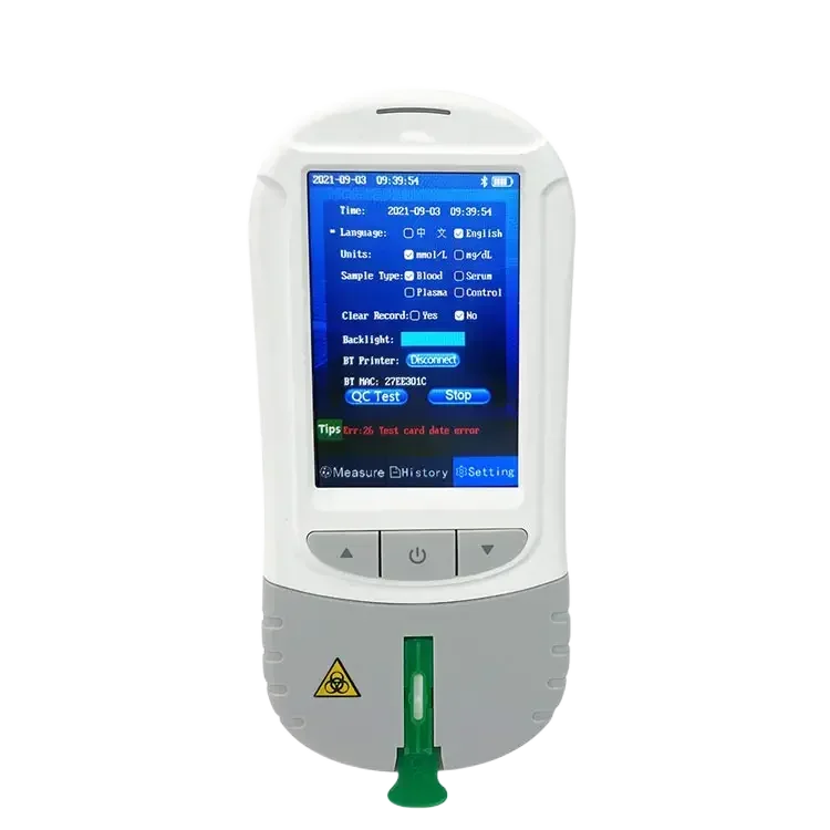 High Effective Portable Dry Biochemistry Analyzer Human Veterinary Dry Biochemistry Analyzer Lipids Glucose blood test - Image 5