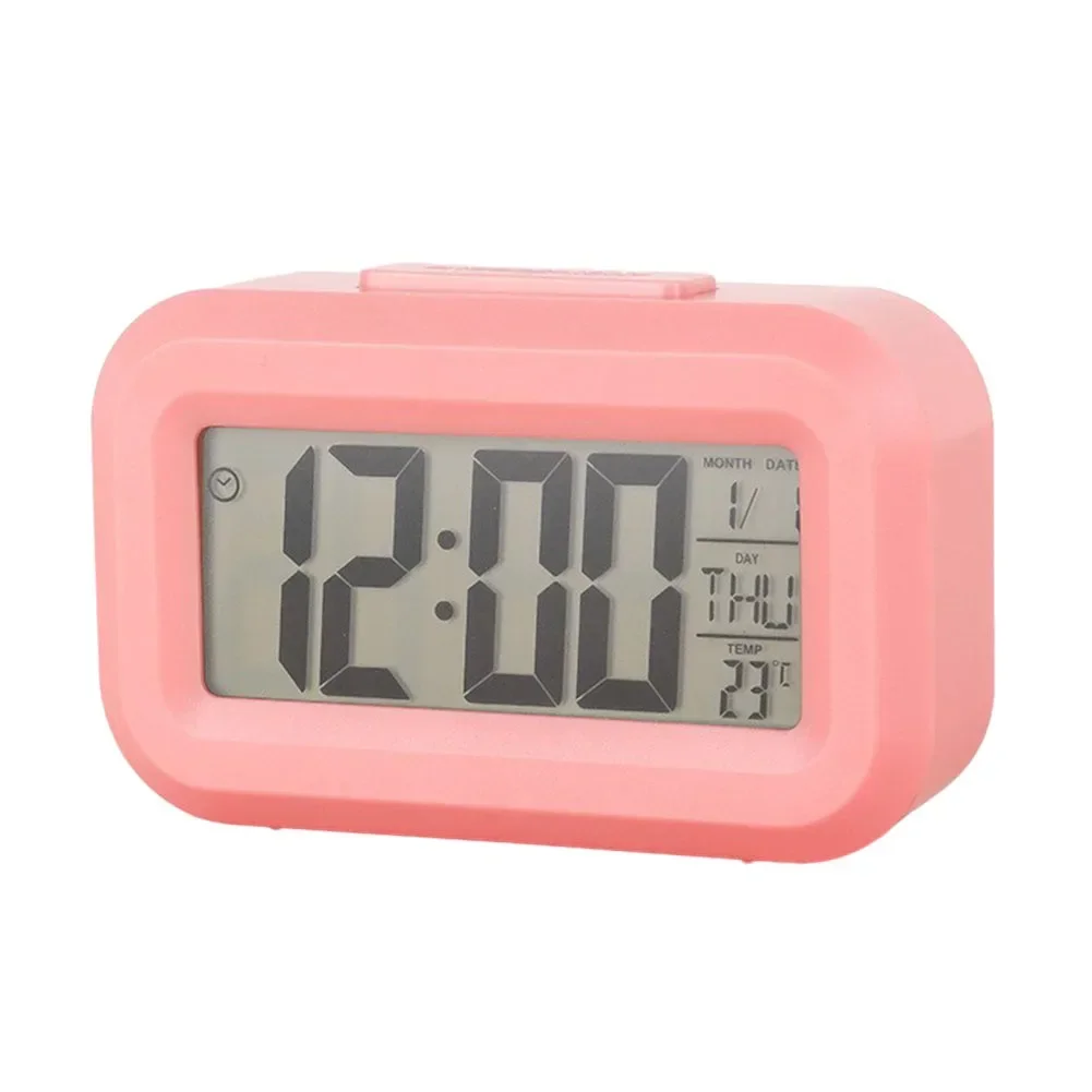 Digital Alarm Clock with Snooze Mode - Multifunctional Desktop Decor