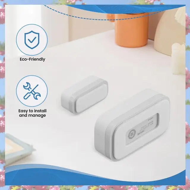 Door Window Sensor Smart Home Security Window Detector Door Sensor Switch Handle Window Alarm Contact Sensor 3