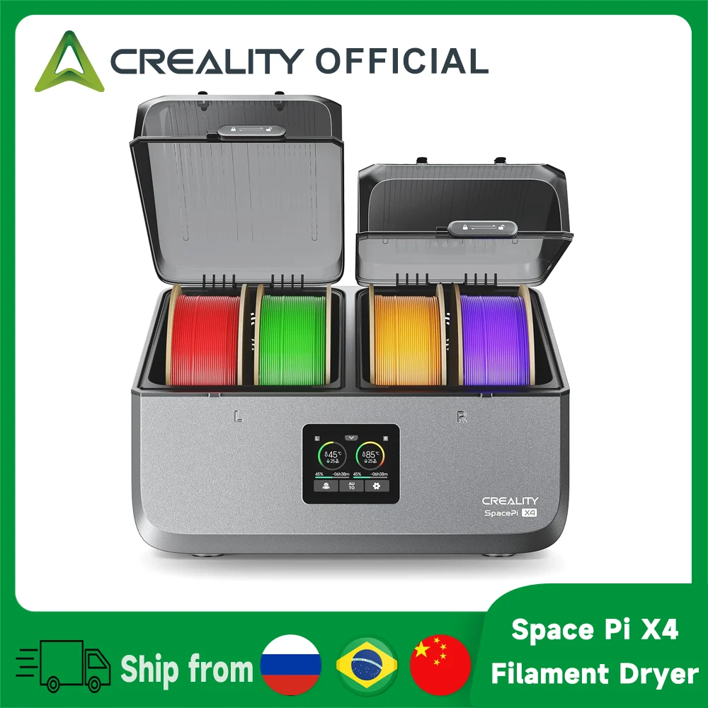 Creality SpacePi X4 フィラメント ドライヤー 360 ° 熱風加熱 4