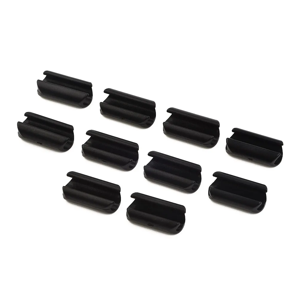 

10pcs MTB Road Bike Hydraulic Mechanical 5mm Disc Brake 4mm Shift Cable Guide Hose Frame Fixture Dear Line Housing 22x12mm