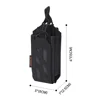 Outdoor Walkie-talkie Pouch  Tactical  Combat Molle Radio Holder Holster Case Pack Hunting Intercom Bag Interphone Pouch Short 2