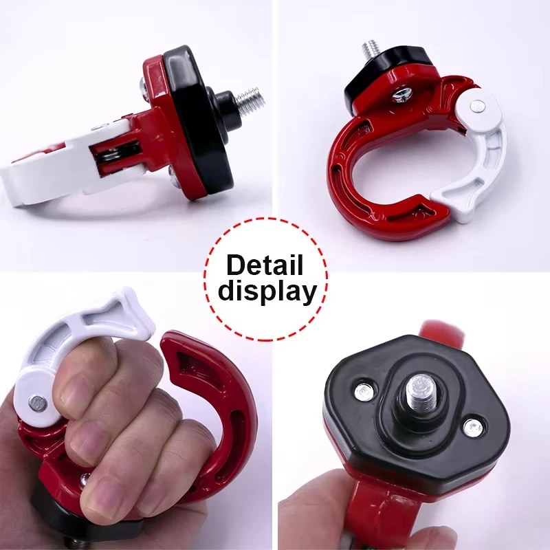 Motorcycle Hook Luggage Helmet Hook Aluminum Alloy Mount Holder Hanger For Motorbike Scooter Dirt Bike ATV Moto Accessories
